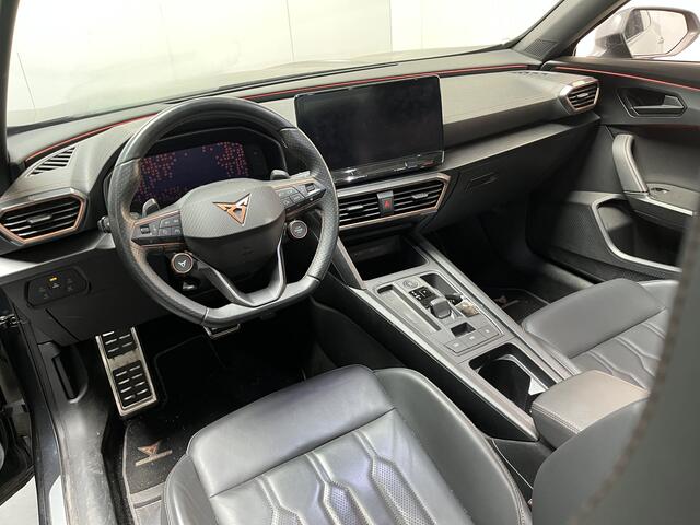 Cupra Formentor 1.4 e-Hybrid VZ Black Edition / AUTOMAAT/ PANODAK/ TREKHAAK/ LEDER/ MEMORY SEAT/ NAVI/ FULL LINK/ STOELVERWARMING/ 360 CAMERA