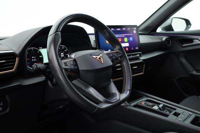 Cupra Formentor 1.4 e-Hybrid 245PK VZ Copper Edition | Rijklaar! | Dig. Cockpit | E-Stoel+Memory | Stuur-Stoelverw. | Adapt. Cruise | Sfeerverl. | Camera+PDC | 19'' | DAB | Nav+App.Connect | E-Spiegels V