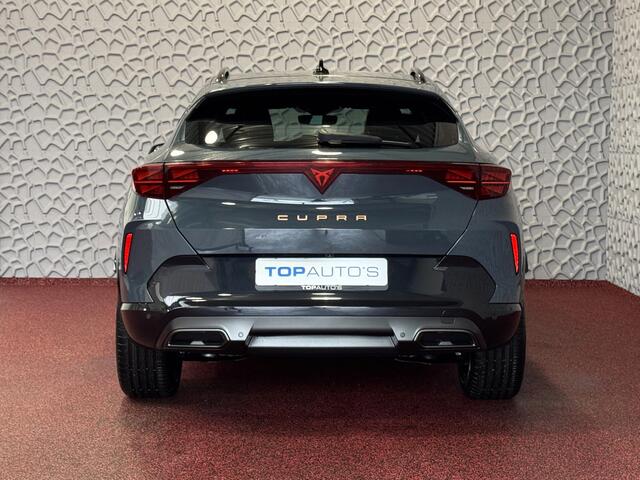 Cupra Formentor 1.5 TSI 150 PK BENZINE CAMERA STOEL/STUUR ELEK.KLEP VERW. LED LEER CARPLAY ZWARTE.HEMEL 08/2024