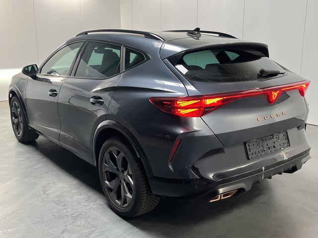 Cupra Formentor 1.5 TSI e-Hybrid Business / AUTOMAAT/ PARK.SENSOR.V+A/ 360 CAMERA/ FULL LINK/ STUUR+STOELVERWARM./ ACC/ MEMORY SEAT/ ELEK.ACHTERKLEP/ KEYLESS/ DIGITAL DASH/ RIJ-MODI/ NAVI/ DAB/ CLIMA/ LED/ 18'' LMV