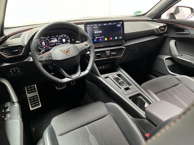 Cupra Formentor 1.4 e-Hybrid VZ Performance / AUTOMAAT/ PANO/ PARK.SENSOR.V+A/ CAMERA/ ACC/ FULL LINK/ STUUR+STOELVERWARM./ DODEHOEK/ KEYLESS/ DIGITAL DASH/ RIJ-MODI/ NAVI/ DAB/ CLIMA/ LED/ 19'' LMV