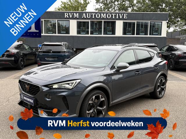 Cupra Formentor 1.4 e-Hybrid VZ Performance VAN: € 32.900,- VOOR: 29.440,- UW HERFSTVOORDEEL: 3.460,- 245 PK | PLUG-IN-HYBRIDE | MEMORY | PANORAMADAK | 360° CAMERA | STOEL- & STUURVERWARMING | DODEHOEK | RIJKLAARPRIJS INCL. 12 MND BOVAG GARANTIE
