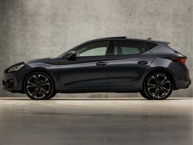 Cupra Leon 1.4 e-Hybrid VZ Performance 245Pk Automaat (SCHUIFDAK, APPLE CARPLAY, KUIPSTOELEN, SFEERVERLICHTING, ELEK BESTUURDERSSTOEL, GETINT GLAS, STUUR/STOELVERWARMING, CAMERA, ADAPTIVE CRUISE, KEYLESS, NIEUWE APK, NIEUWSTAAT)
