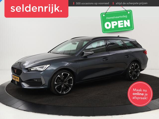 Cupra Leon 1.4 e-Hybrid VZ | 245pk | Leder | Stoel & stuurverwarming | Carplay | Adaptive cruise | Navigatie | Camera | Memory | Keyless | Full LED