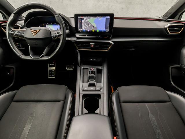 Cupra Leon 1.4 e-Hybrid VZ Sport 245Pk Automaat (APPLE CARPLAY, GROOT NAVI, CAMERA, KUIPSTOELEN, STUUR/STOELVERWARMING, KEYLESS, SFEERVERLICHTING, GETINT GLAS, ADAPTIVE CRUISE, NIEUWSTAAT)