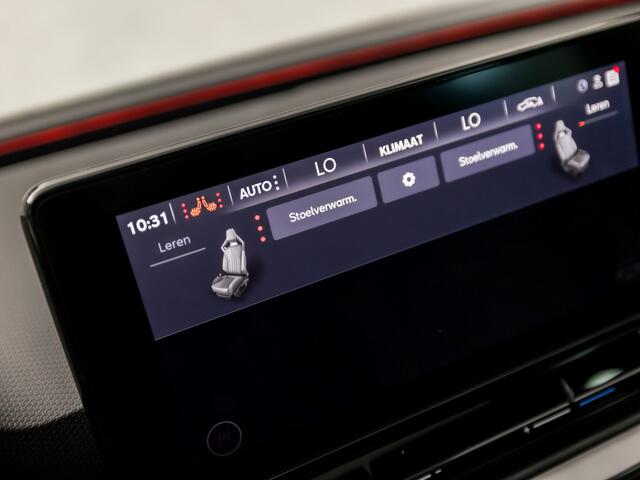 Cupra Leon 1.4 e-Hybrid VZ Adrenaline 245Pk Automaat (SCHUIFDAK, APPLE CARPLAY, GROOT NAVI, MEMORY SEATS, STUUR/STOELVERWARMING, KUIPSTOELEN, CAMERA, ADAPTIVE CRUISE, SFEERVERLICHTING, NIEUWSTAAT)