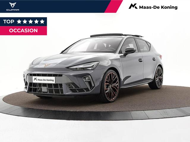Cupra Leon 1.5 TSI 204pk DSG e-Hybrid VZ Performance · Panoramadak · Camera · Keyless · Dodehoek Detectie · Sennheiser Audio · Elek. Voorstoelen · Carbon Spiegelkappen · 19'' Inch · Garantie t/m 02-02-2030 of 100.000km