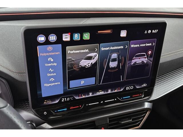 Cupra Leon 1.5 TSI e-Hybrid 2025 km 21.000 Facelift SOH 99,9% Stoelverwarming Kuipstoelen 18" LMW