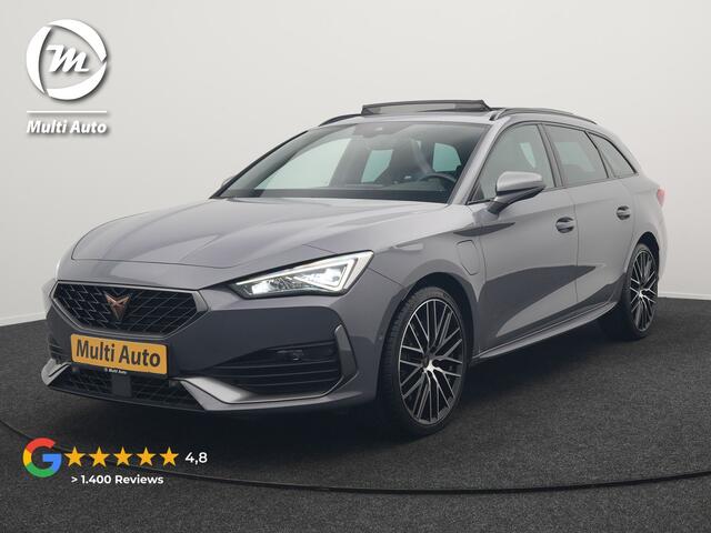 Cupra Leon 1.4 e-Hybrid VZ Copper Edition Plug In Hybrid 245pk Dealer O.H PHEV | Panodak | Adaptive Cruise | Sportstoelen Memory & Verwarmd | Sfeerverlichting | Apple Carplay | Blis | Keyless | Stuur Verwarmd | Navigatie | Virtual | DAB |