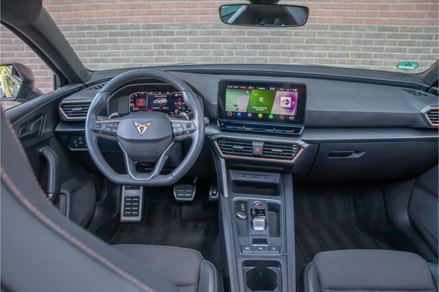 Cupra Leon 1.4 e-Hybrid 245pk VZ, Panoramadak, Carplay, Stoel & Stuurverwarming, Camera, Adaptive Cruise, Keyless.