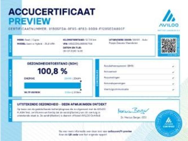 Cupra Leon 1.5 TSI e-Hybrid Business 204pk DSG6 | SOH 100% |