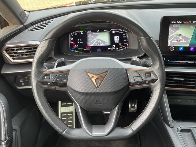 Cupra Leon Sportstourer 1.4 e-Hybrid VZ Adrenaline 19"/Trekhaak/Stoel + stuurverwarming/Keyless/Adaptieve cruise/Apple Carplay & Android Auto/PDC