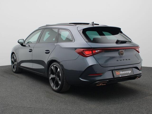 Cupra Leon Sportstourer 1.4 e-Hybrid Business 204PK DSG Pano-Schuifdak, Adaptieve Cruise Controle, Achteruitrijcamera, Navi, Keyless, Stoel-Stuurverwarming, Elektr. Achterklep, 18" LM Velgen