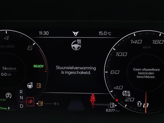 Cupra Leon Sportstourer 1.4 e-Hybrid 245pk VZ | Elektr. bestuurdersstoel incl. geheugen | Elektr. achterklep | Adaptieve cruise control | Stoel- & stuurverwarming |