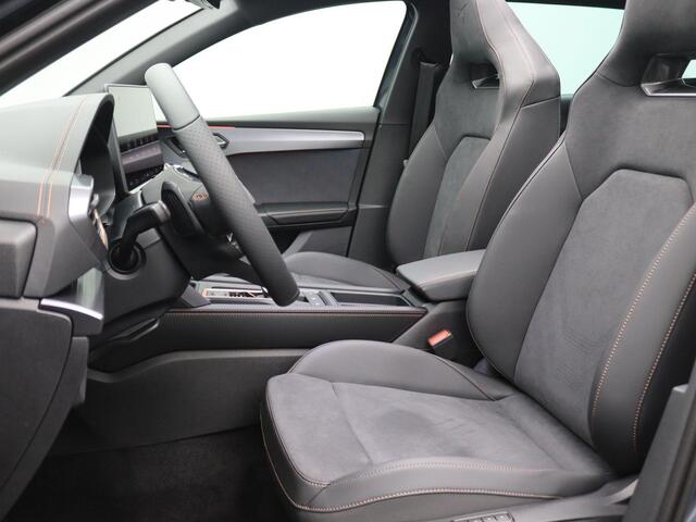 Cupra Leon Sportstourer 1.5 TSI e-Hybrid VZ Performance 272PK DSG matrix led, schuif-kanteldak, achteruitrijcamera, stuur-stoelverwarming, adaptive cruise met travel assist, elek. verstelbare voorstoel, side assist, keyless, 19" lichtmetaal