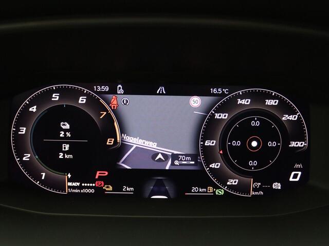 Cupra Leon Sportstourer 1.5 TSI e-Hybrid VZ Performance 272PK DSG matrix led, schuif-kanteldak, achteruitrijcamera, stuur-stoelverwarming, adaptive cruise met travel assist, elek. verstelbare voorstoel, side assist, keyless, 19" lichtmetaal