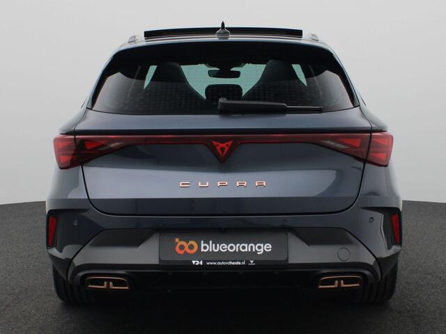 Cupra Leon Sportstourer 1.5 TSI e-Hybrid VZ Performance 272PK DSG matrix led, schuif-kanteldak, achteruitrijcamera, stuur-stoelverwarming, adaptive cruise met travel assist, elek. verstelbare voorstoel, side assist, keyless, 19" lichtmetaal
