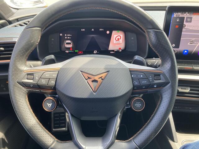 Cupra Leon Sportstourer 1.4e-Hybrid 180kW/245PK VZ DSG · Panoramadak · Stoel- & stuurverwarming · Camera + Parkeersensoren