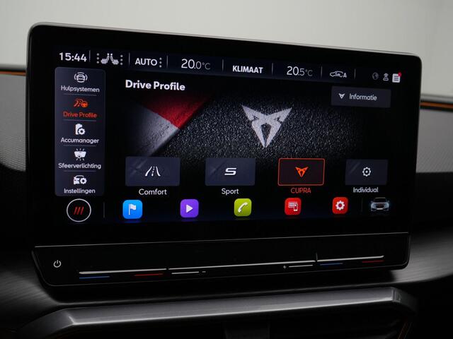 Cupra Leon Sportstourer 1.4 245 pk DSG e-Hybrid VZ Performance | Supersport stuur | Adaptief sportonderstel | Stuur-/stoelverwarming | Achteruitrijcamera
