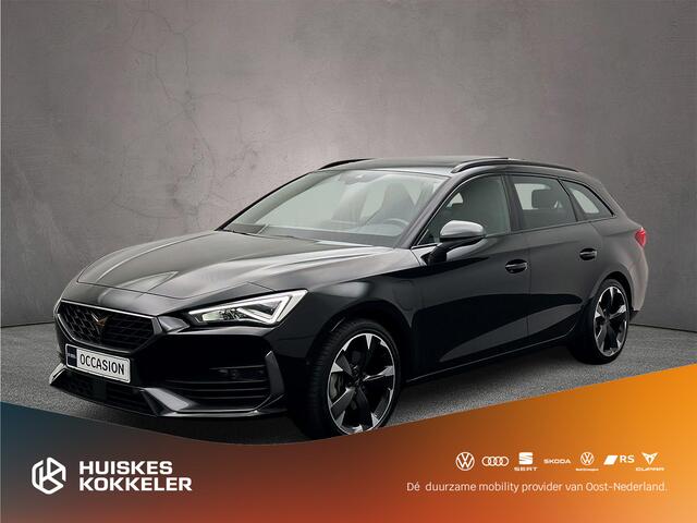 Cupra Leon Sportstourer Business 1.4 TSI e-Hybrid 245pk DSG Automaat Panoramadak, Stoelverwarming, Achteruitrijcamera, Navigatie, Stuurwiel verwarmd, LED koplampen, Parkeersensoren