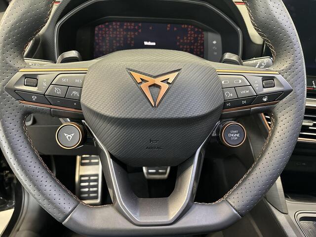 Cupra Leon Sportstourer 1.4 245pk DSG e-Hybrid VZ Performance · Apple/Android Car Play · Camera · Keyless · Elek. Trekhaak · Elek. Achterklep · Dodehoek Detectie · Garantie t/m 26-06-2027 of 90.000km