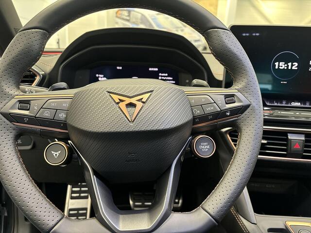 Cupra Leon Sportstourer 1.5 Tsi 204pk DSG e-Hybrid Business · Apple/Android Car Play · Camera · Elek. Trekhaak · Elek. Achterklep · Sfeerverlichting · 18'' Inch · Garantie t/m 11-06-2028 of 90.000km