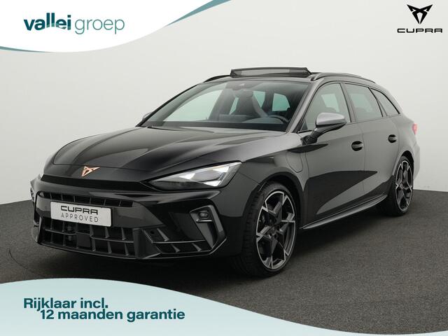 Cupra Leon Sportstourer 1.5 TSI 272 pk DSG e-Hybrid VZ Performance | Panoramadak | Leder | Geheugenstoelen | Sennheiser | Achteruitrijcamera