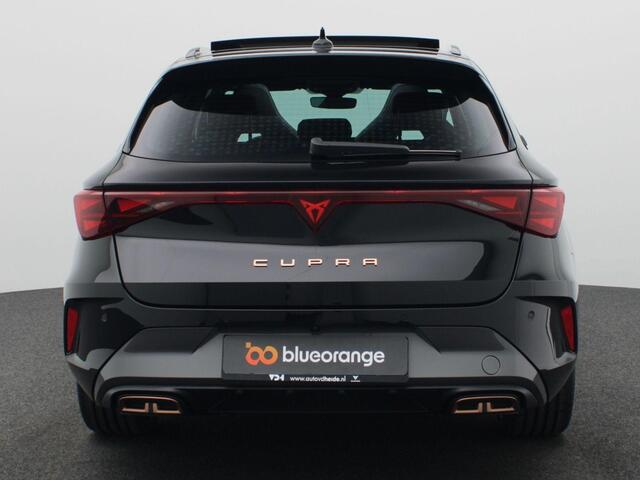 Cupra Leon Sportstourer 1.5 TSI e-Hybrid VZ Performance 272PK DSG Trekhaak, matrix led, schuif-kanteldak, achteruitrijcamera, stuur-stoelverwarming, adaptive cruise met travel assist, elek. verstelbare voorstoel, side assist, keyless, 19" lichtmetaal