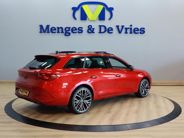 Cupra Leon Sportstourer 1.4 e-Hybrid VZ Performance Airco ECC | Panorama | Virtual | Stoel-Stuur Verwarming | Adaptive Cruise | Sfeer | Isofix | NAP