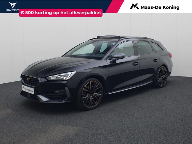 Cupra Leon Sportstourer 1.4e-Hybrid 180kW/245PK VZ DSG · Panoramadak · Leder/stof · Apple/Android Car Play ·