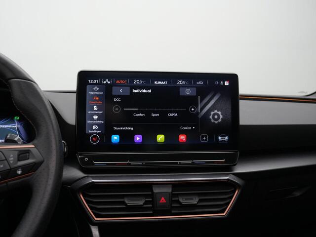 Cupra Leon Sportstourer 1.4 e-Hybrid 245 pk DSG VZ CUP | Panoramadak | Adaptief onderstel | Stuur-/stoelverwarming | Achteruitrijcamera