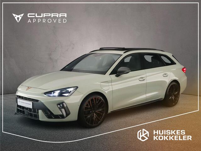 Cupra Leon Sportstourer VZ Performance 1.5 TSI eHybrid 272pk DSG Automaat Panoramadak, LED matrix koplampen, Sennheiser audio, Adaptive cruise control, Lederen bekleding
