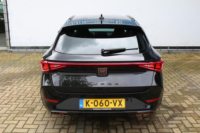 Cupra Leon Sportstourer 1.4 e-Hybrid 245 | Incl. 12 maanden Garantie | Stoel/stuurverwarming | Achteruitrijcamera | Keyless entry/start | Apple CarPlay/Android Auto | Elektrische kofferbakklep | Parkeersensoren V+A | Climate controle | Adaptive cruise controle | Navigatie | Draa