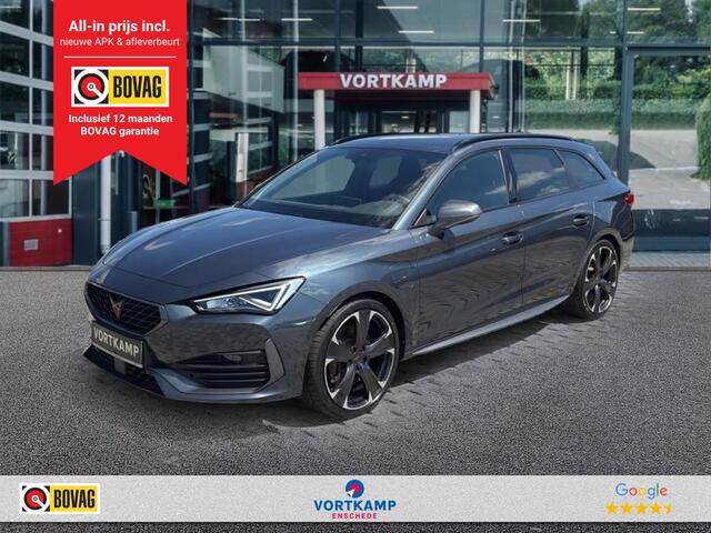 Cupra Leon Sportstourer 1.4 TSI VZ eHYBRID TREKHAAK/CAMERA/ELEK-KLEP/ACC/STOEL+STUURVERW