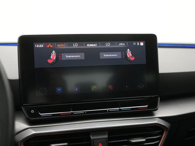 Cupra Leon Sportstourer 1.4 e-Hybrid VZ Copper Edition PHEV 245pk Dealer O.H. | Panodak | Adaptive Cruise | Camera | Lederen Sportstoelen Memory & Verwarmd | Sfeerverlichting | Stuur Verwarmd | Apple Carplay | Keyless | Blis | Navigatie | DAB | Plug In Hybrid |