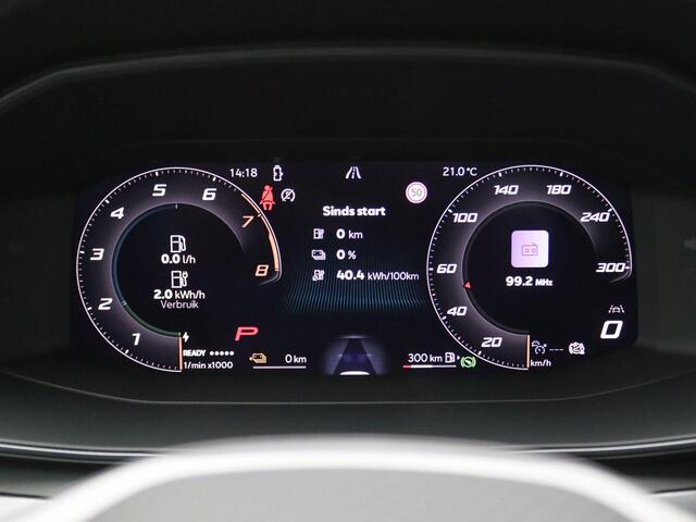 Cupra Leon Sportstourer 1.5 TSI e-Hybrid VZ Extreme 272PK DSG SOH 100%, Sennheiser Audio, Matrix LED-verlichting, Memorystoel, Elektr. Achterklep, 19" LM Velgen, Achteruitrijcamera, Keyless, Alarm