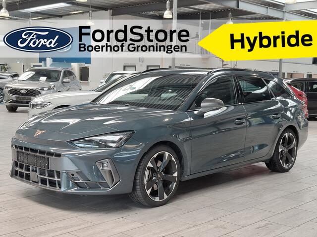 Cupra Leon Sportstourer 1.5 TSI e-Hybrid 204pk Business | Stoel // stuurwiel verwarming | Adapt. Cruise | Elekt. achterklep | 1/2 leer | Fabrieksgarantie t/m 05-2029 |