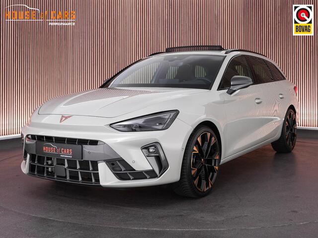 Cupra Leon Sportstourer 1.5 TSI e-Hybrid Business |pano|memory|ACC|Apple Carplay|stoel & stuurverwarming|LED|blind spot|parkeercamera|keyless|19" LMV|