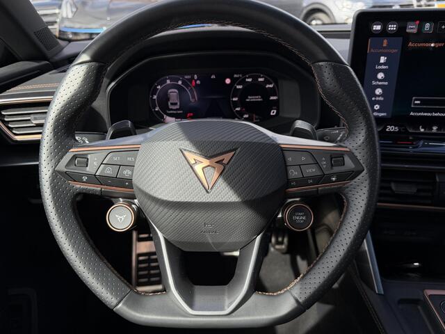 Cupra Leon Sportstourer 1.5 TSI e-Hybrid Business Plugin 204pk | El.achterklep | Camera | Stoelverw. | Sportstoelen