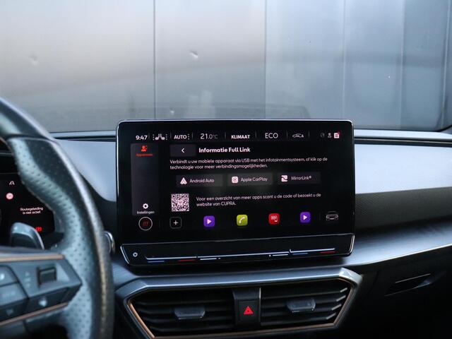 Cupra Leon Sportstourer 1.4 e-Hybrid Business | MEMORY | CAMERA | SPORTSTOELEN | STOEL/STUURVERW. | CRUISE | NAVI | APPLE CARPLAY |