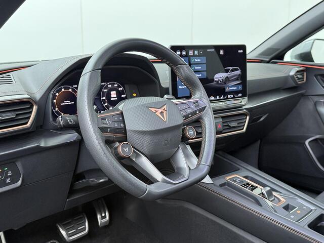 Cupra Leon Sportstourer 1.5 TSI e-Hybrid VZ Performance | 272 PK | SoH 97% | Adaptive Cruise Control | Achteruitrijcamera | Panoramadak | Sennheiser Audio | Keyless Entry | Climate control | LED verlichting | Draadloze telefoonlader | Elektrische achterklep | Sfeerverlichting | Stuur- & Stoelverwarming | Parkeersensoren | Apple Carplay / Android Auto | – foto 6
