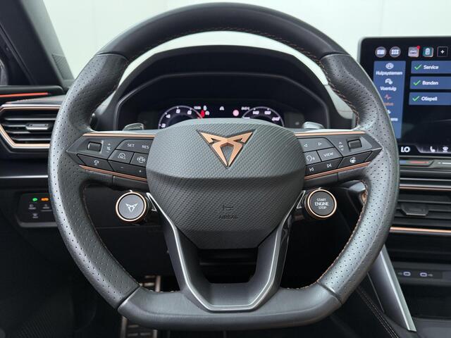 Cupra Leon Sportstourer 1.5 TSI e-Hybrid VZ Performance | 272 PK | SoH 97% | Adaptive Cruise Control | Achteruitrijcamera | Panoramadak | Sennheiser Audio | Keyless Entry | Climate control | LED verlichting | Draadloze telefoonlader | Elektrische achterklep | Sfeerverlichting | Stuur- & Stoelverwarming | Parkeersensoren | Apple Carplay / Android Auto | – foto 8