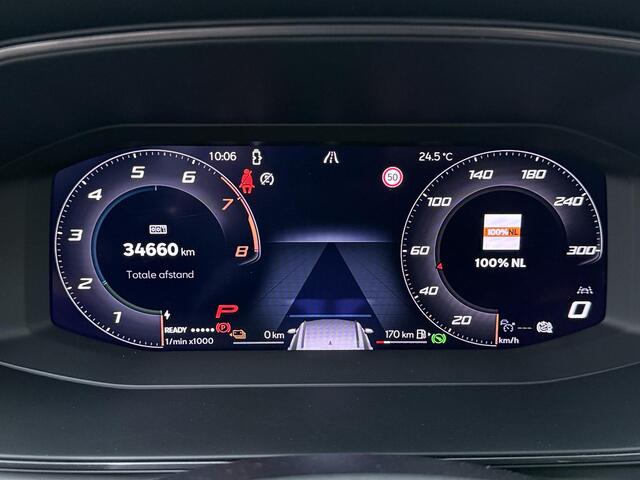 Cupra Leon Sportstourer 1.5 TSI e-Hybrid VZ Performance | 272 PK | SoH 97% | Adaptive Cruise Control | Achteruitrijcamera | Panoramadak | Sennheiser Audio | Keyless Entry | Climate control | LED verlichting | Draadloze telefoonlader | Elektrische achterklep | Sfeerverlichting | Stuur- & Stoelverwarming | Parkeersensoren | Apple Carplay / Android Auto | – foto 10