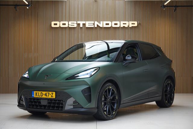 Cupra Raval VZ/225pk Rebel 56 kWh|2026|Pano|Topsport-stoelen+Memory|Navi|PDC+360Camera+Assist|LED|Cruise+ACC|Sfeerverlichting+Doorprojections|Sennheiser|VOL!