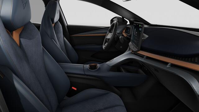 Cupra Tavascan 77kWh Elektromotor 340 1AT VZ Adrenaline | Digitaal instrumentenpaneel (Virtual Cockpit) | Head-up Display met 'Augmented Reality' | Multifunctioneel verwarmbaar stuurwiel met start- & CUPRA-knop