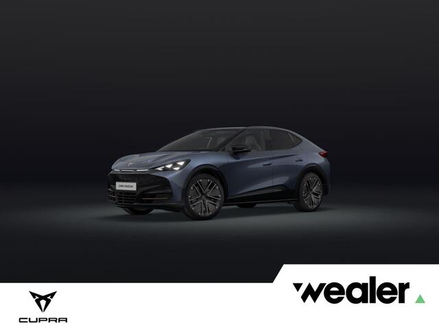 Cupra Tavascan VZ Extreme 82 kWh 340pk / Etna velgen / 4-wiel aandrijving / CUP Bucket Seats, Hero Enceladus Grey Nappa leder/ Geventileerde stoelen vóór