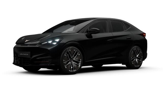 Cupra Tavascan 77kWh Elektromotor 340 1AT VZ Extreme | CUP-kuipstoelen vóór, Nappa leder Enceladus Grey | Digitaal instrumentenpaneel (Virtual Cockpit) | Draadloze Apple CarPlay(TM), Android Auto(TM)