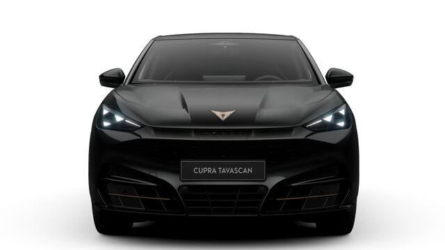 Cupra Tavascan 77kWh Elektromotor 340 1AT VZ Extreme | CUP-kuipstoelen vóór, Nappa leder Enceladus Grey | Digitaal instrumentenpaneel (Virtual Cockpit) | Draadloze Apple CarPlay(TM), Android Auto(TM)