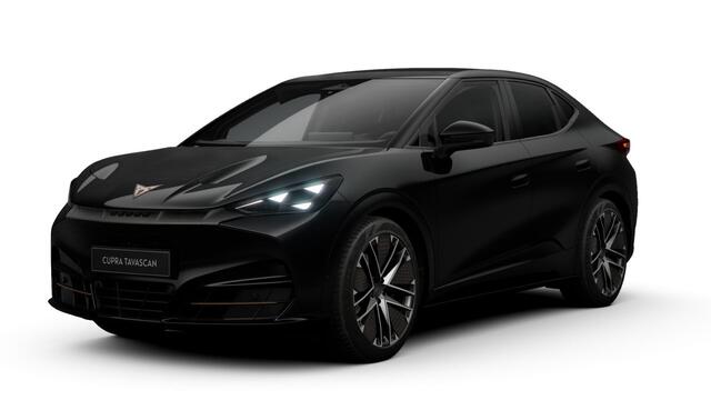 Cupra Tavascan 77kWh Elektromotor 340 1AT VZ Extreme | CUP-kuipstoelen vóór, Nappa leder Enceladus Grey | Digitaal instrumentenpaneel (Virtual Cockpit) | Draadloze Apple CarPlay(TM), Android Auto(TM)