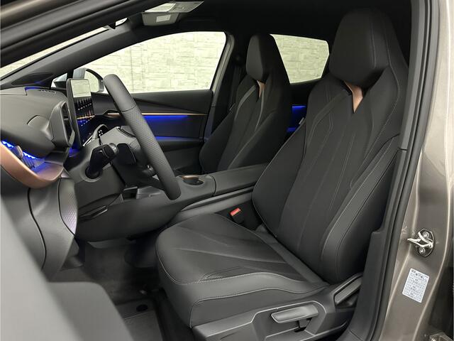 Cupra Tavascan 77 kWh | Nieuw! | Winter-Pack | Warmtepomp | Verlengde Fabrieksgarantie | 7x Op Voorraad | Adaptive Cruise Control | 3-Zone Clima | Verwarmde Voorruit | Keyless-Entry | Sfeerverlichting | Stoelverwarming | Carplay | Stuurverwarming | Getint Glas | 19 inch | Lane-Assist | Camera | Draadloos Laden |